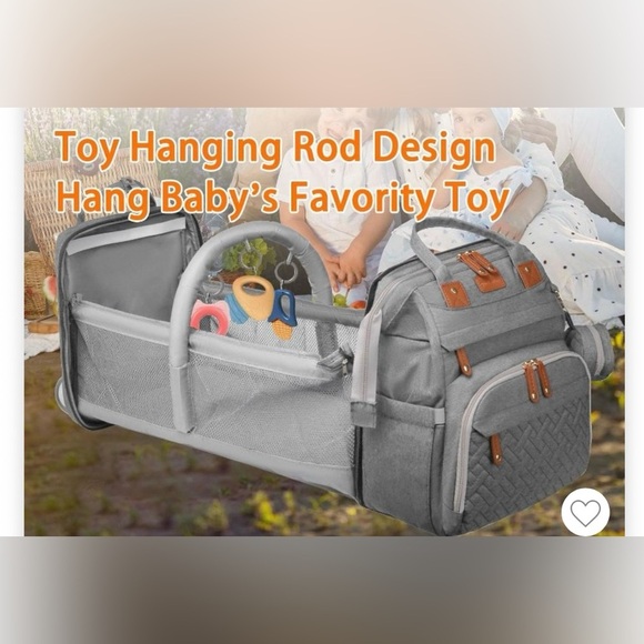 Good Mum Waterproof/USB Diaper Changing Backpack NWOT - Picture 8 of 12